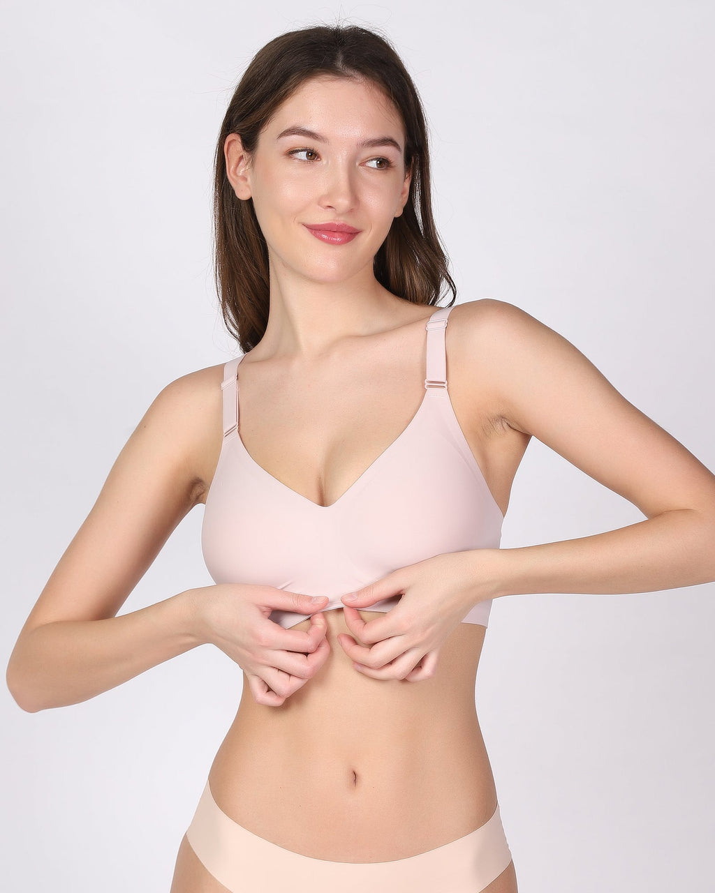 Vera – Pink Wireless Everyday Lift Bra