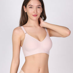 Vera – Pink Wireless Everyday Lift Bra