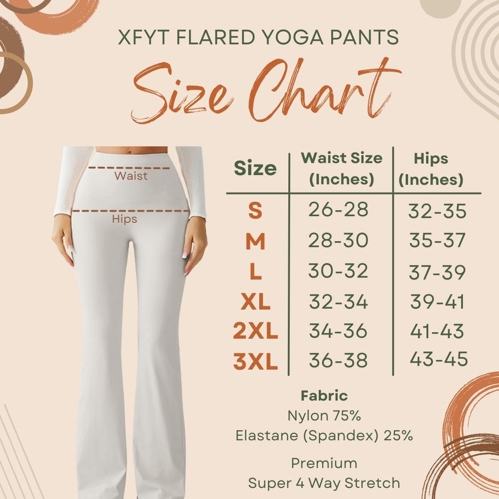 Ivory White Luxe High Rise Flare Yoga Pants