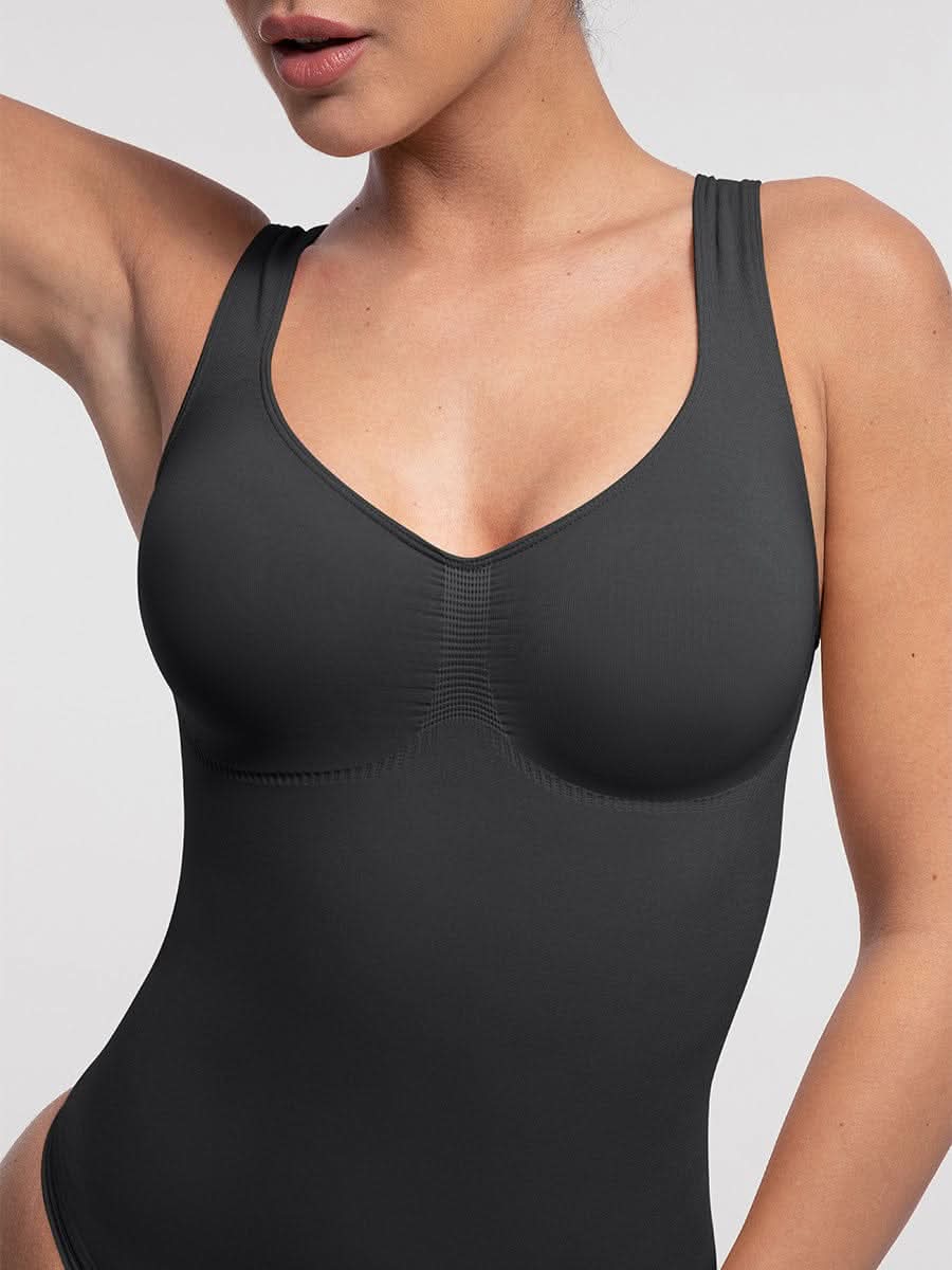 Waist and Abdomen Control Thong Bodysuit