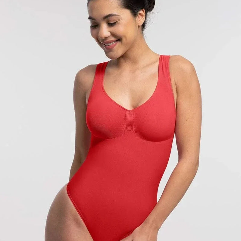 Waist and Abdomen Control Thong Bodysuit