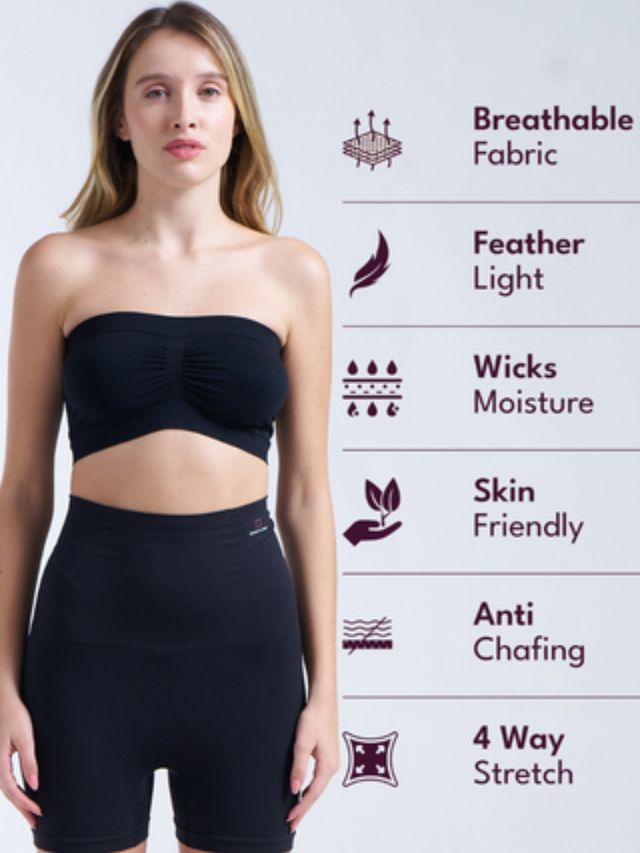Munns & Mars Womens Tummy & Thighs Short Shapewear