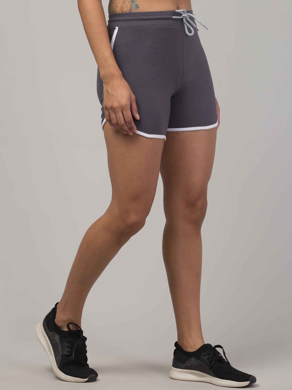 Plus Size for Women's Casual Shorts Comfy Drawstring Elastic Waist Summer Beach Workout Lounge Shorts for Women
