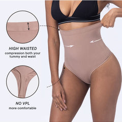 High Waisted Tummy Control Thongs