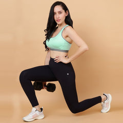 Seamless Padded Racerback Sports Bra