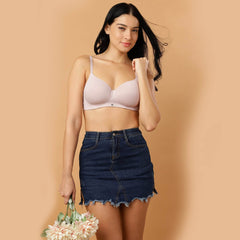 SOIE Woman - Padded Non wired Full Coverage T-shirt Bra - Bra -for Women