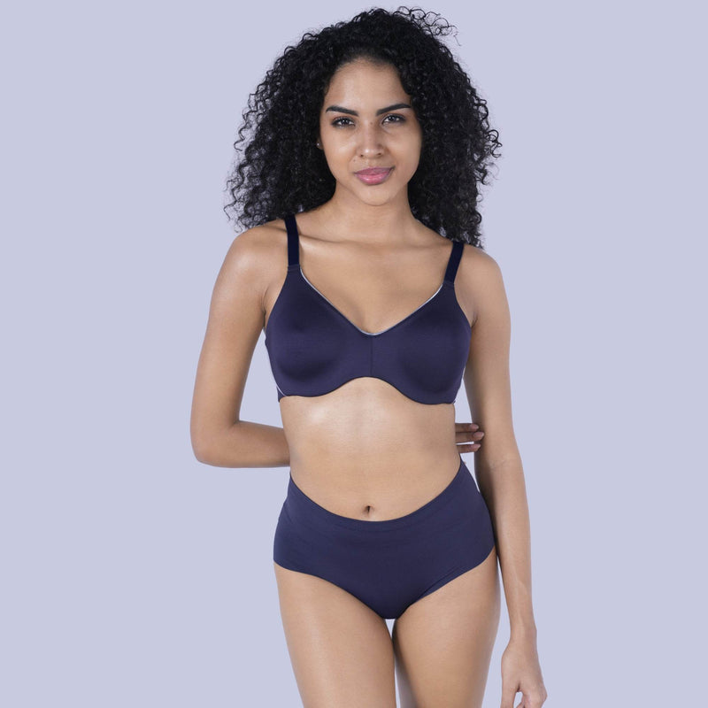 SOIE Woman - Non Padded Wired Full Coverage Minimiser Bra - Bra -for Women