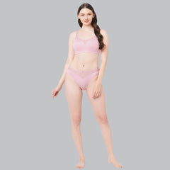 SOIE Woman - Full Coverage Padded Non Wired Bra With Lace Detailing - Bra -for Women