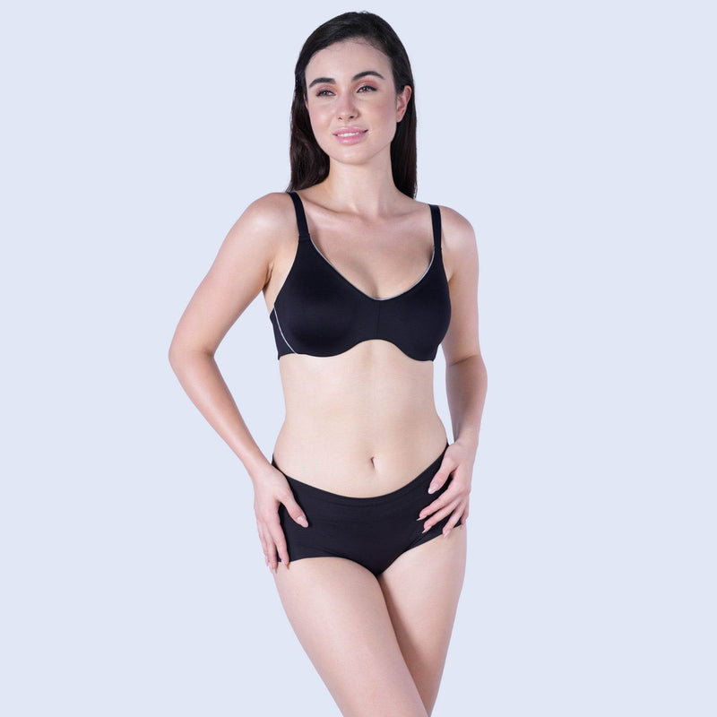 SOIE Woman - Non Padded Wired Full Coverage Minimiser Bra - Bra -for Women