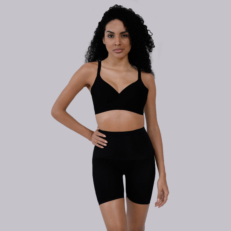 SOIE Woman - Padded Non wired Medium Coverage Seamless T-shirt Bra - Bonded Bra -for Women