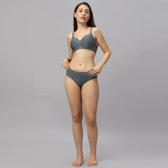 SOIE Woman - Full Coverage Padded Non Wired Ultrasoft Seamless Bra - Bra -for Women