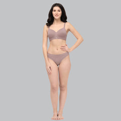 SOIE Woman - Full Coverage Padded Non Wired Ultrasoft Seamless Bra - Bra -for Women
