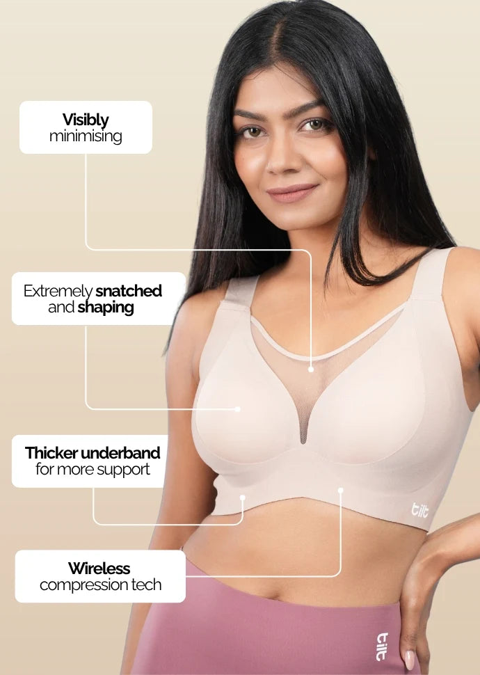 Minimiser Bra - Assorted 2 Pack