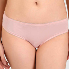Women Peach Parisian Cut Heavily Padded Push up Lingerie Set