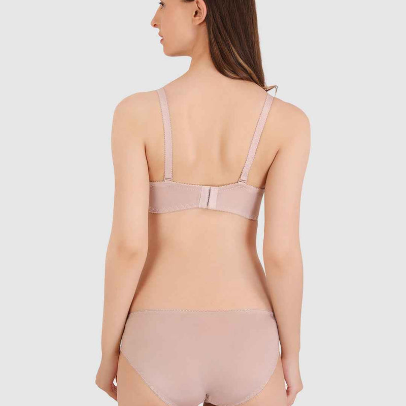 Women-Mauve-Parisian-Cut-Heavily-Padded-Push-up-Lingerie-Set