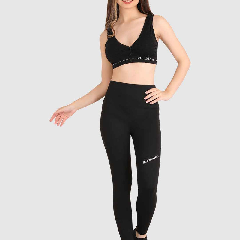 Women Ankle-Length Workout Jeggings with Pockets
