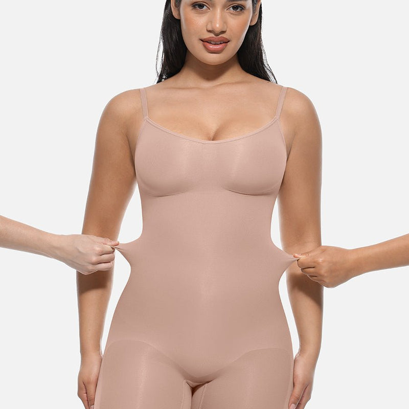 Mid Thigh Full Body Shaper-High Compression