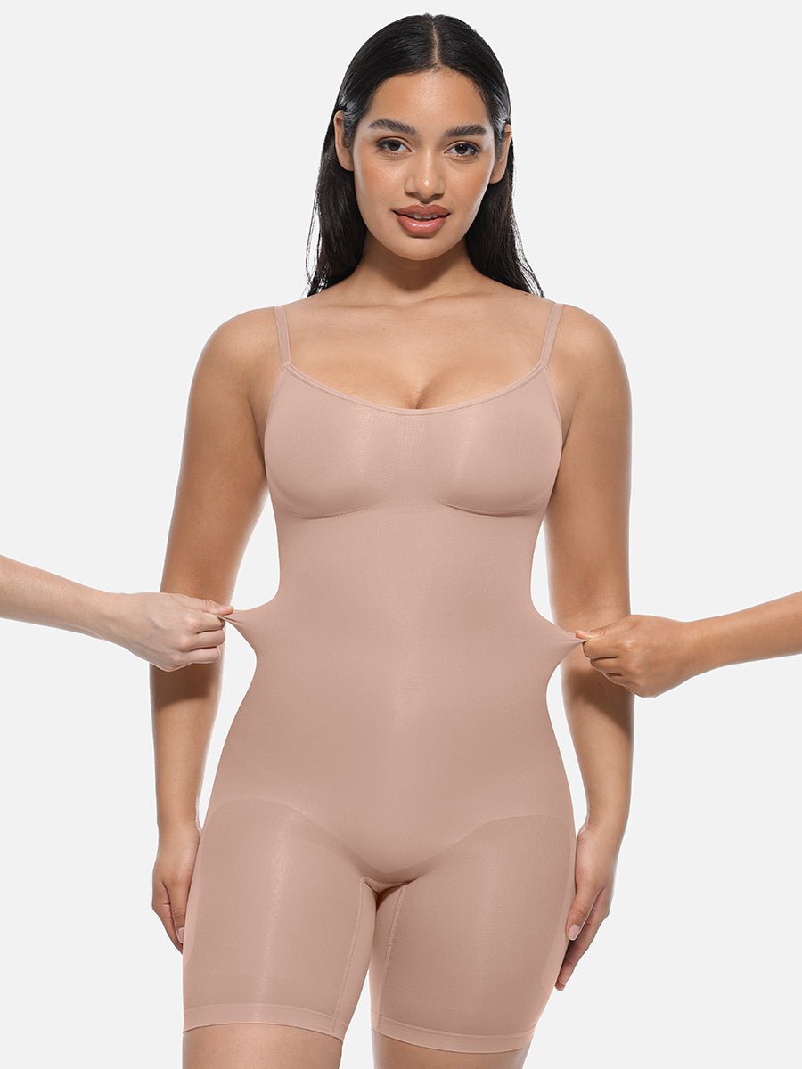 Mid Thigh Full Body Shaper-High Compression