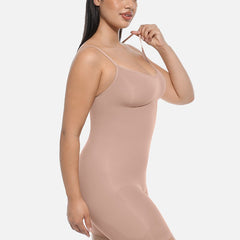 Mid Thigh Full Body Shaper-High Compression