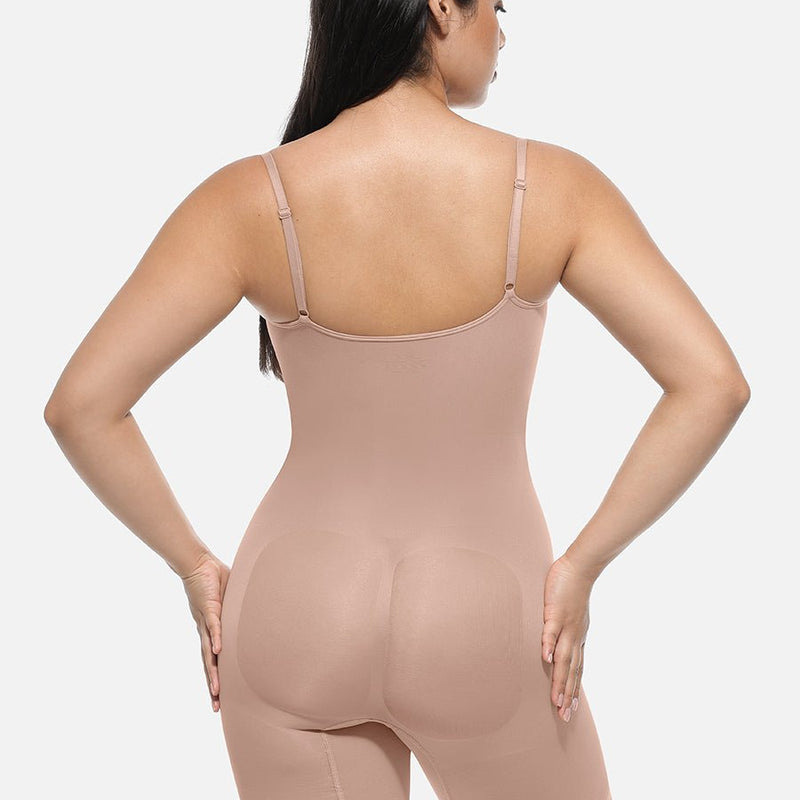 Mid Thigh Full Body Shaper-High Compression