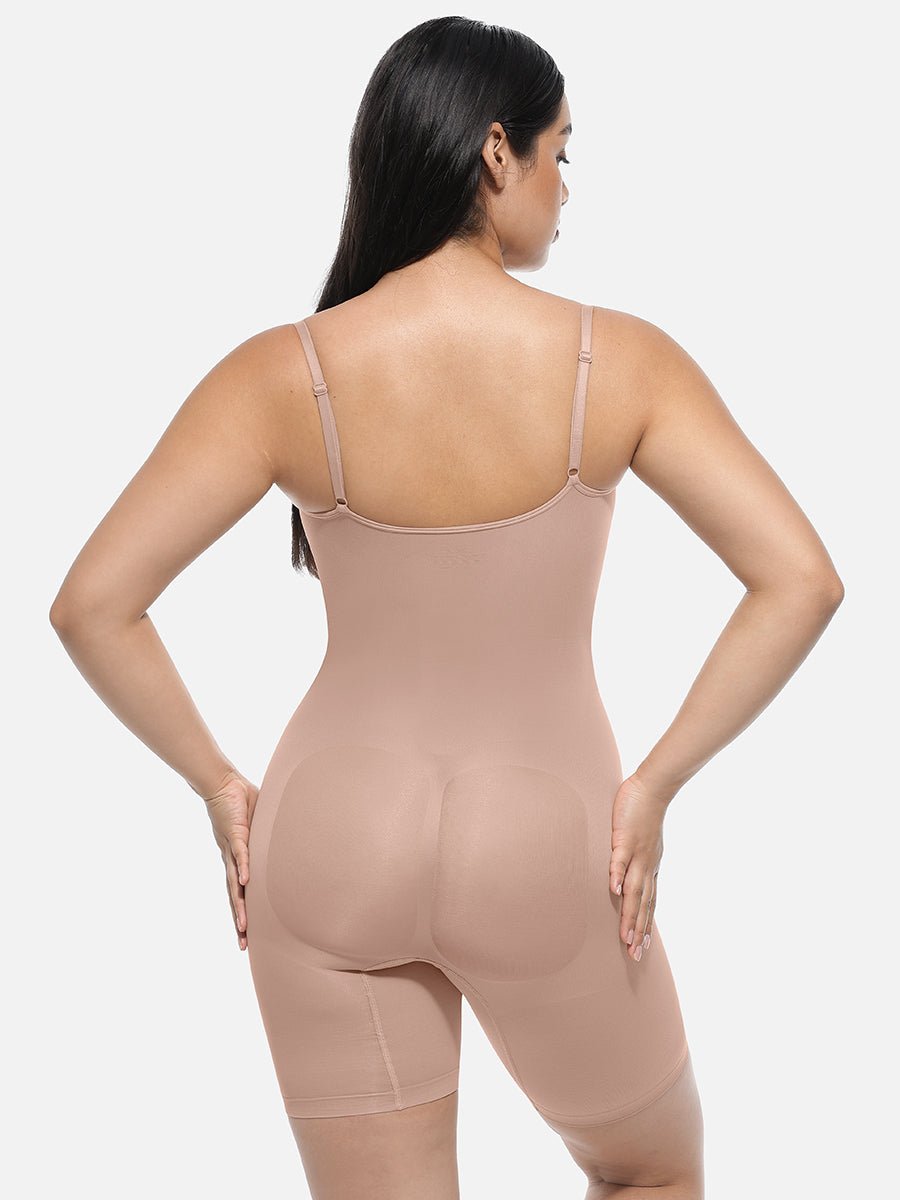 Mid Thigh Full Body Shaper-High Compression