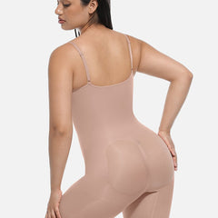 Mid Thigh Full Body Shaper-High Compression