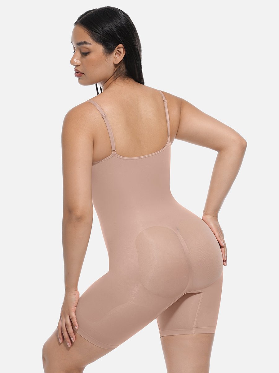 Mid Thigh Full Body Shaper-High Compression