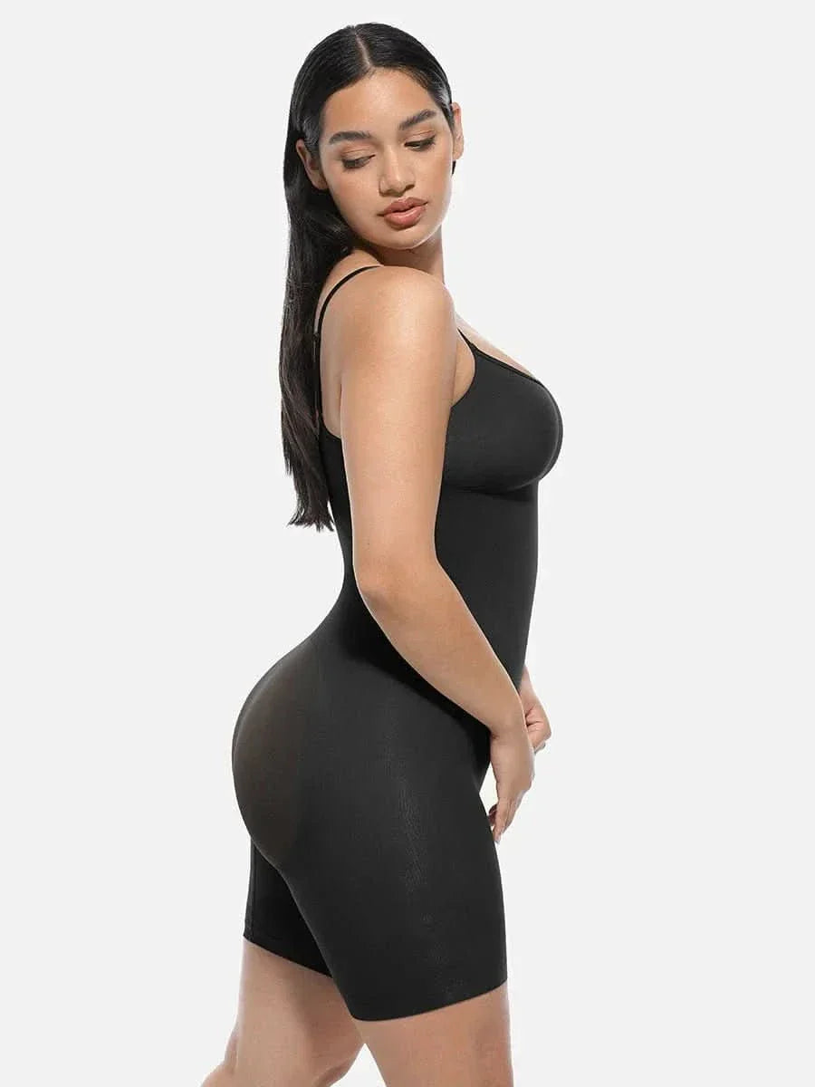 Mid Thigh Full Body Shaper-High Compression