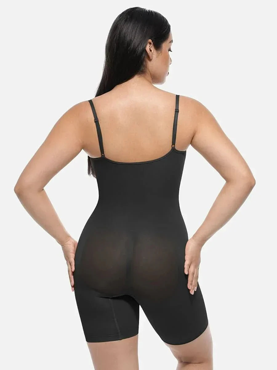 Mid Thigh Full Body Shaper-High Compression