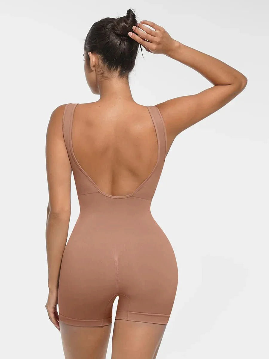 Round Neck Seamless Sexy U Back Shape Shapewear