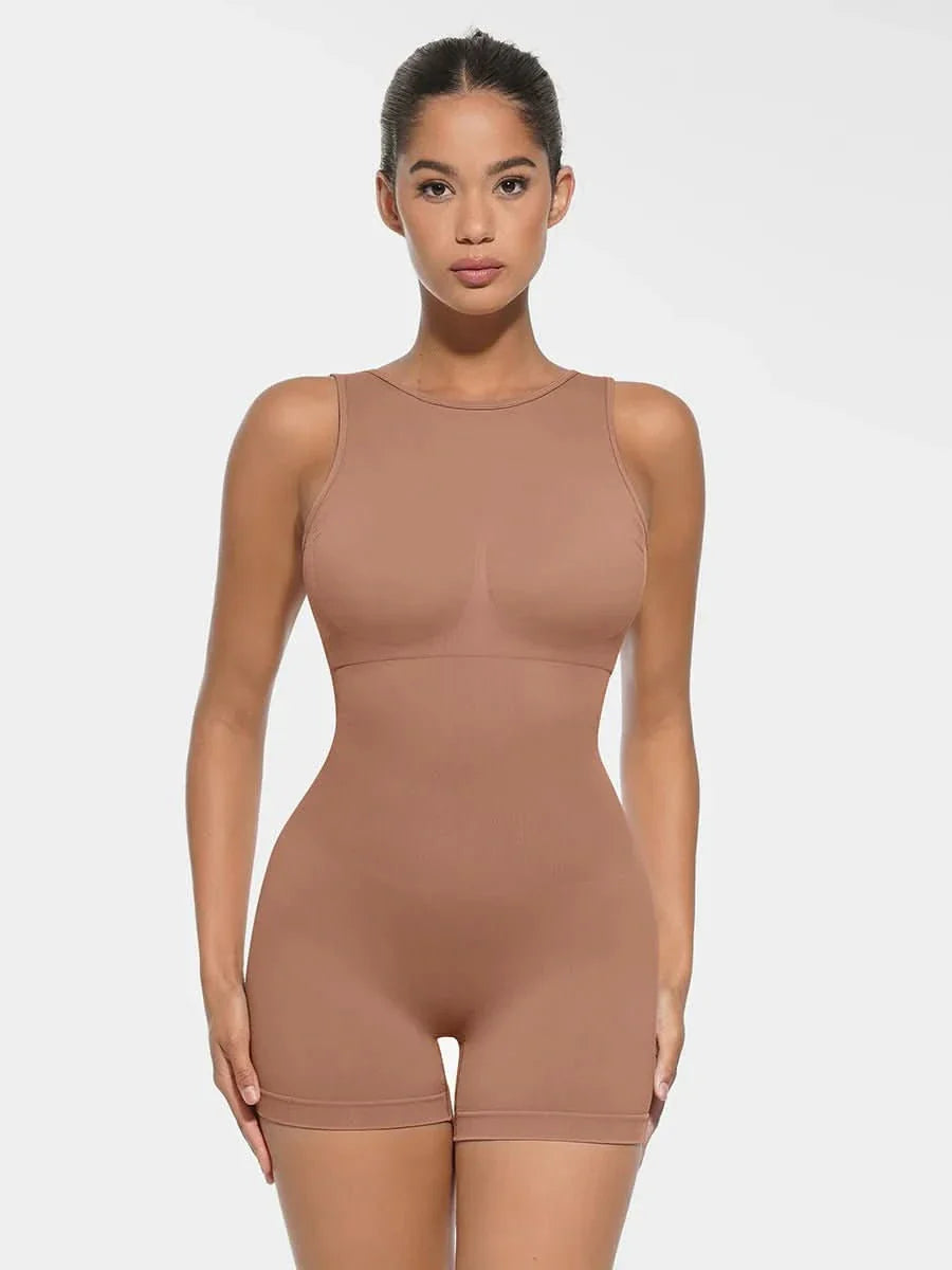 Round Neck Seamless Sexy U Back Shape Shapewear