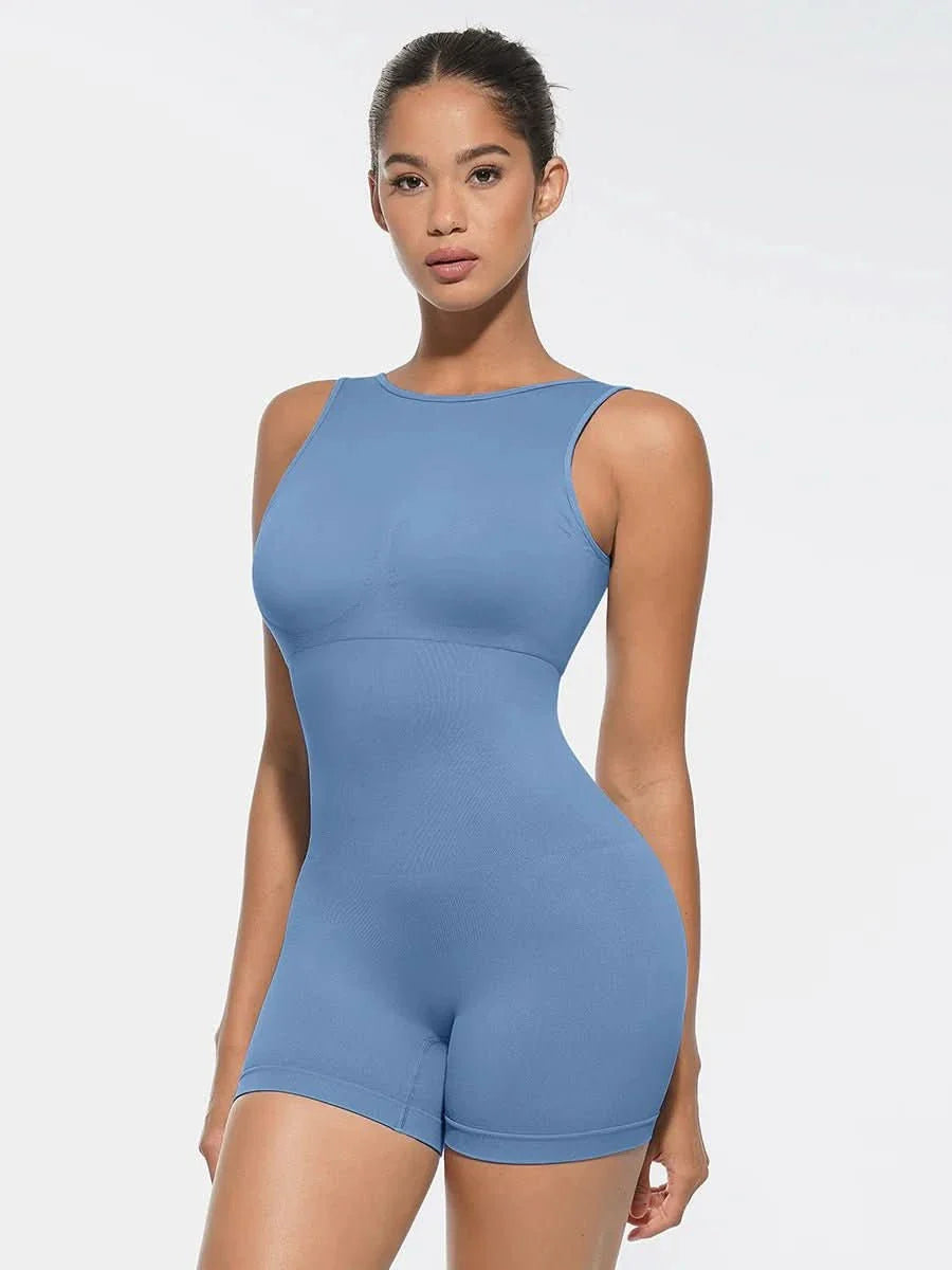 Round Neck Seamless Sexy U Back Shape Shapewear
