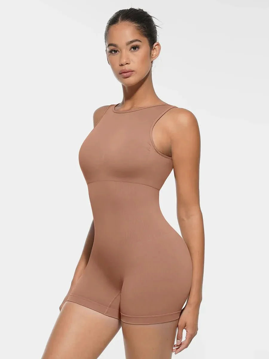 Round Neck Seamless Sexy U Back Shape Shapewear