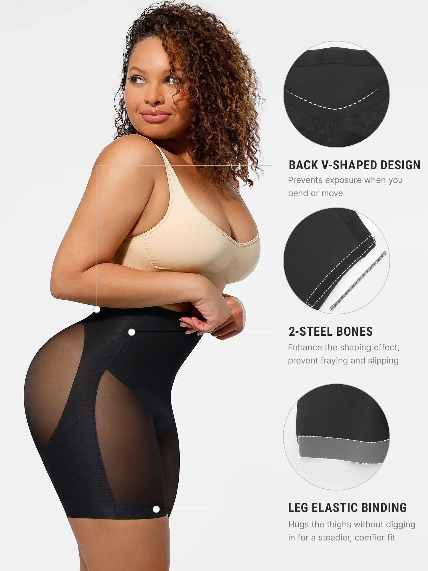 High Compression Tummy Control Shorts