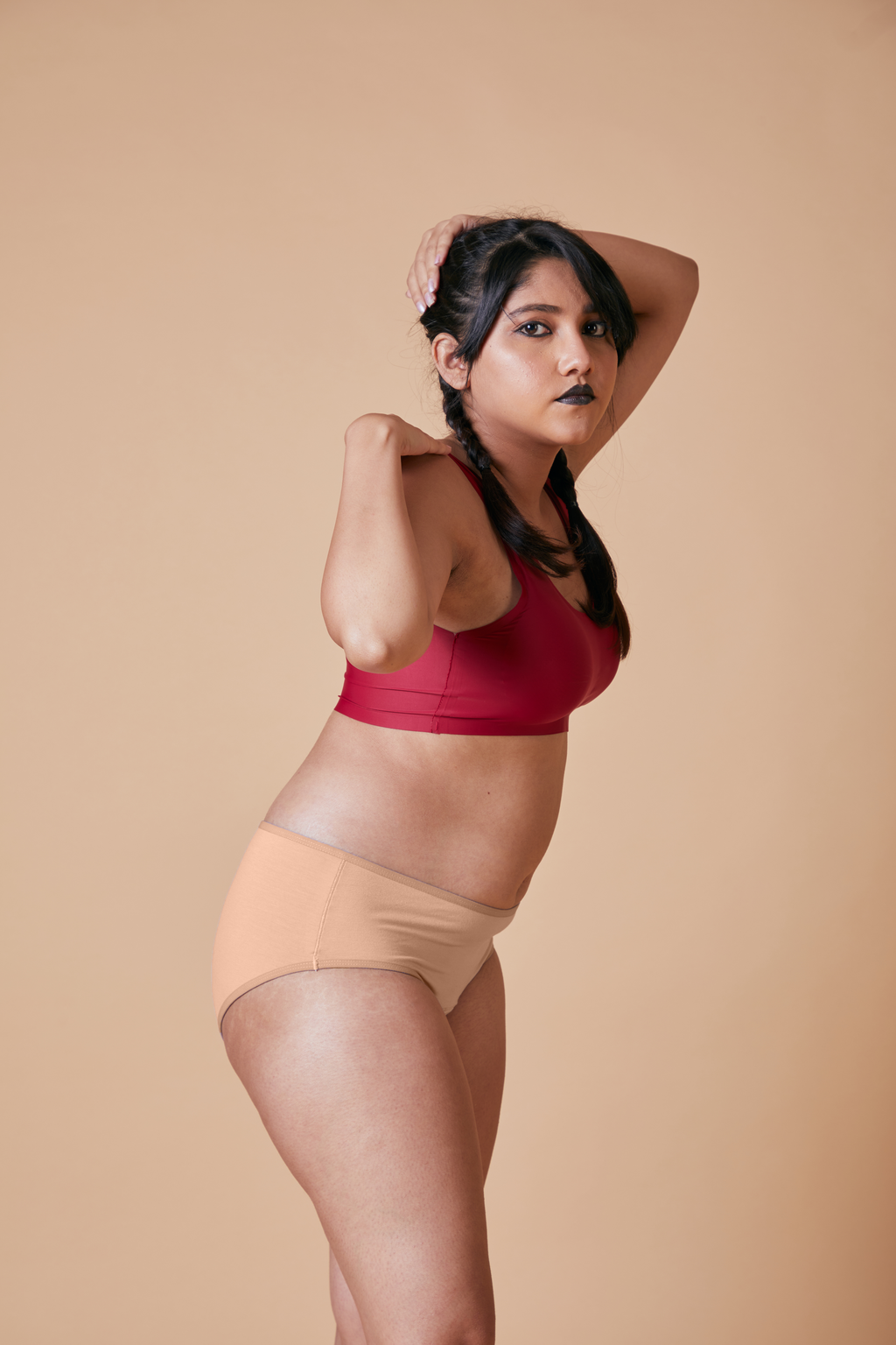 Tilt modal underwear women – Latte panties, buttery soft and eco-friendly.