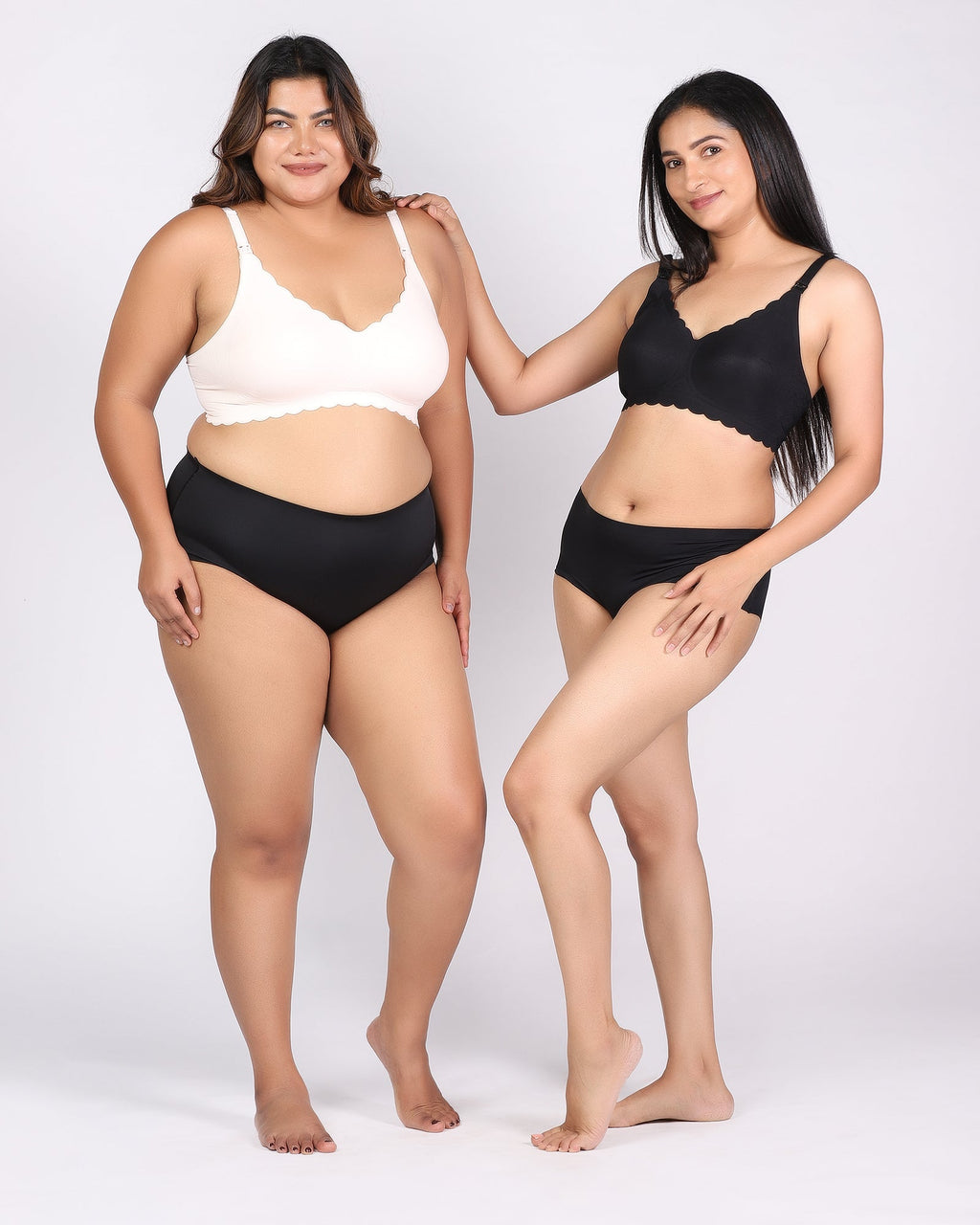 MamaEase Seamless Wirefree Padded Nursing Bra Beige