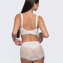YOBO Clemence ivory wireless bra lifestyle – premium comfortable bra for Indian women