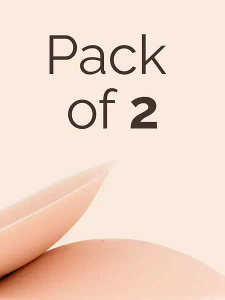 Text 'Pack of 2' on a beige background with partial view of a product.