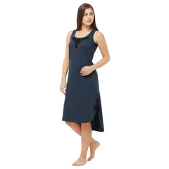 SOIE Woman - High-low sleeveless nighty - -for Women