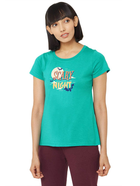 SOIE Woman - Half sleeve printed T-shirt - -for Women