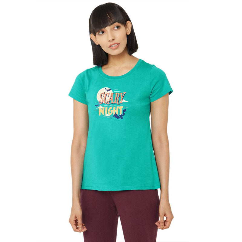 SOIE Woman - Half sleeve printed T-shirt - -for Women