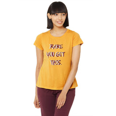 SOIE Woman - Half sleeve printed T-shirt - -for Women