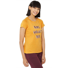 SOIE Woman - Half sleeve printed T-shirt - -for Women