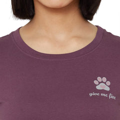 SOIE Woman - Half sleeve printed T-shirt - -for Women