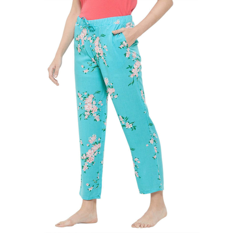 SOIE Woman - Printed Pyjama with Pockets - -for Women
