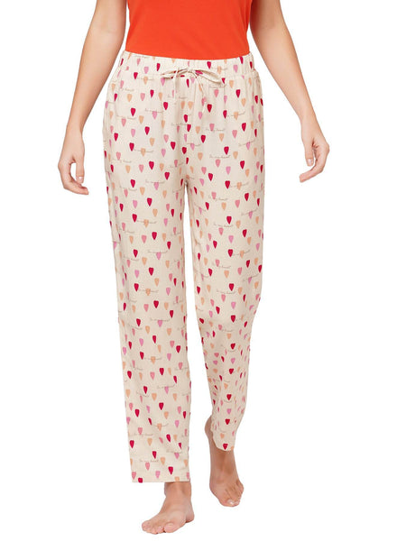 SOIE Woman - Printed Pyjama with Pockets - -for Women