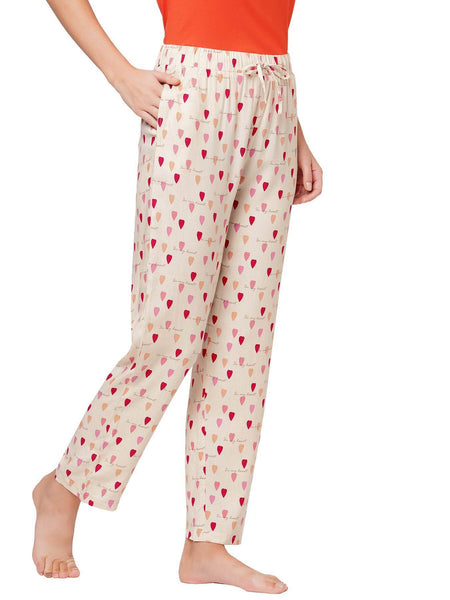 SOIE Woman - Printed Pyjama with Pockets - -for Women