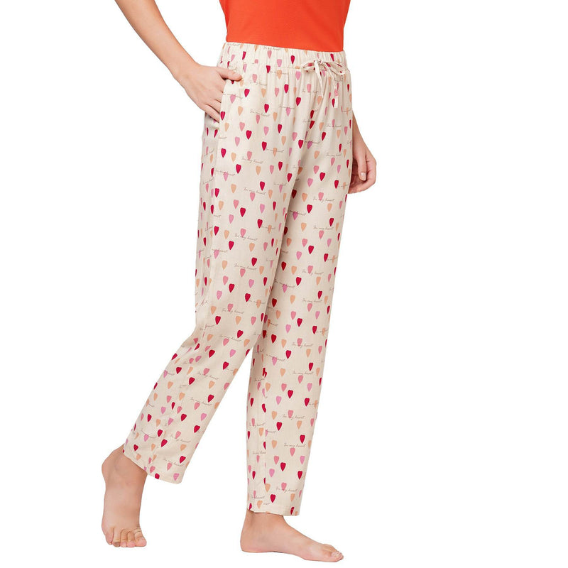 SOIE Woman - Super-soft Rayon printed pyjamas with pockets (PACK OF 2) - -for Women