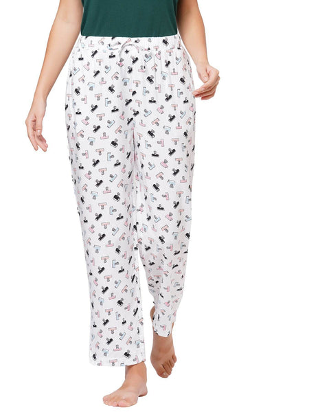 SOIE Woman - Printed Pyjama with Pockets - -for Women