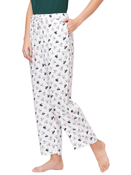 SOIE Woman - Printed Pyjama with Pockets - -for Women